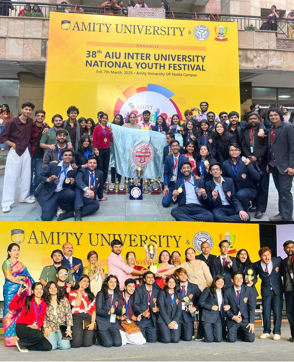 Panjab University Achieves Historic Podium Finish at 38th AIU National Youth Festival